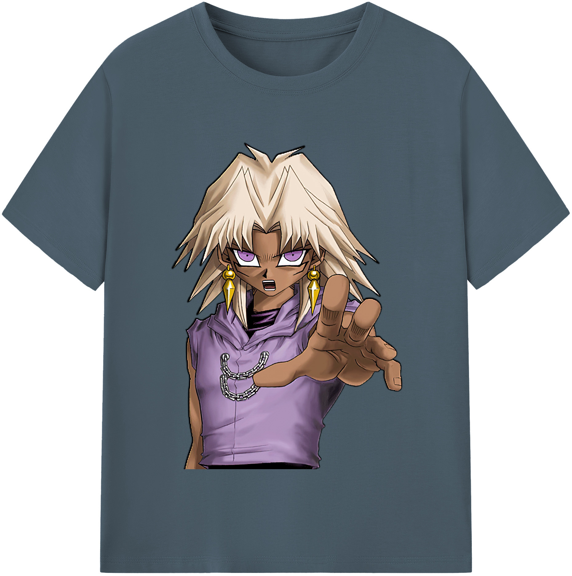 （画像用） 遊☆戯☆王 Yu-Gi-Oh! 綿100％半袖Tシャツ（フロントプリント）